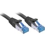 Lindy S/FTP Cat.6a (Gigabit) Καλώδιο Δικτύου Ethernet 30m Μαύρο 47421