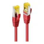 Lindy S/FTP Cat.7 (10Gbps) Καλώδιο Δικτύου Ethernet 7.5m Κόκκινο 47297