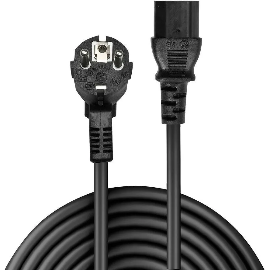 Lindy Schuko - IEC C13 Cable 0.7m Μαύρο 30334 Lindy Schuko - IEC C13 Cable 0.7m Μαύρο 30334 - Image 1