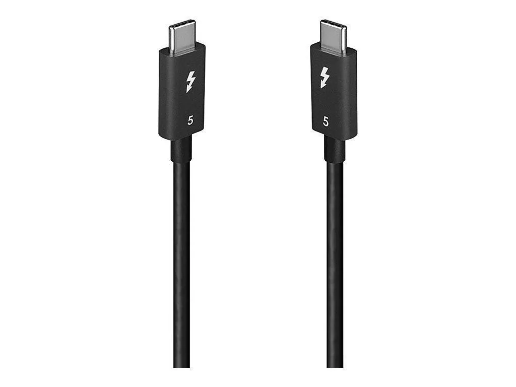 Lindy Thunderbolt Cable 240W Μαύρο 1m (31130) Lindy Thunderbolt Cable 240W Μαύρο 1m (31130) - Image 1