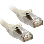 Lindy U/FTP (STP) Cat.6 (Gigabit) Καλώδιο Δικτύου Ethernet 0.3m Γκρι 47240