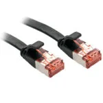 Lindy U/FTP (STP) Cat.6 (Gigabit) Καλώδιο Δικτύου Ethernet 10m Μαύρο 47575