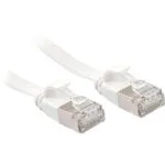 Lindy U/FTP (STP) Cat.6a (Gigabit) Καλώδιο Δικτύου Ethernet 0.3m Λευκό 47540