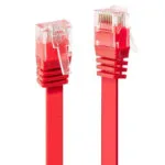 Lindy U/UTP Cat.6 (Gigabit) Καλώδιο Δικτύου Ethernet 0.3m Κόκκινο 47510