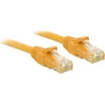 Lindy U/UTP Cat.6 (Gigabit) Καλώδιο Δικτύου Ethernet 0.5m Κίτρινο 48061