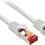 Lindy U/UTP Cat.6 (Gigabit) Καλώδιο Δικτύου Ethernet 1m Λευκό 47382
