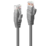 Lindy U/UTP Cat.6 (Gigabit) Καλώδιο Δικτύου Ethernet 2m Γκρι 45403