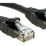 Lindy U/UTP Cat.6 (Gigabit) Καλώδιο Δικτύου Ethernet 3m Μαύρο 45434