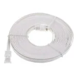 Lindy U/UTP Cat.6 (Gigabit) Καλώδιο Δικτύου Ethernet 5m Λευκό