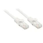 Lindy U/UTP Cat.6 (Gigabit) Καλώδιο Δικτύου Ethernet 5m Λευκό 48205
