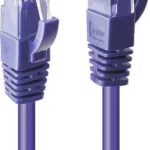 Lindy U/UTP Cat.6 (Gigabit) Καλώδιο Δικτύου Ethernet 5m Μωβ 48125