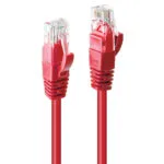 Lindy U/UTP Καλώδιο Δικτύου Ethernet 10m Κόκκινο 48037