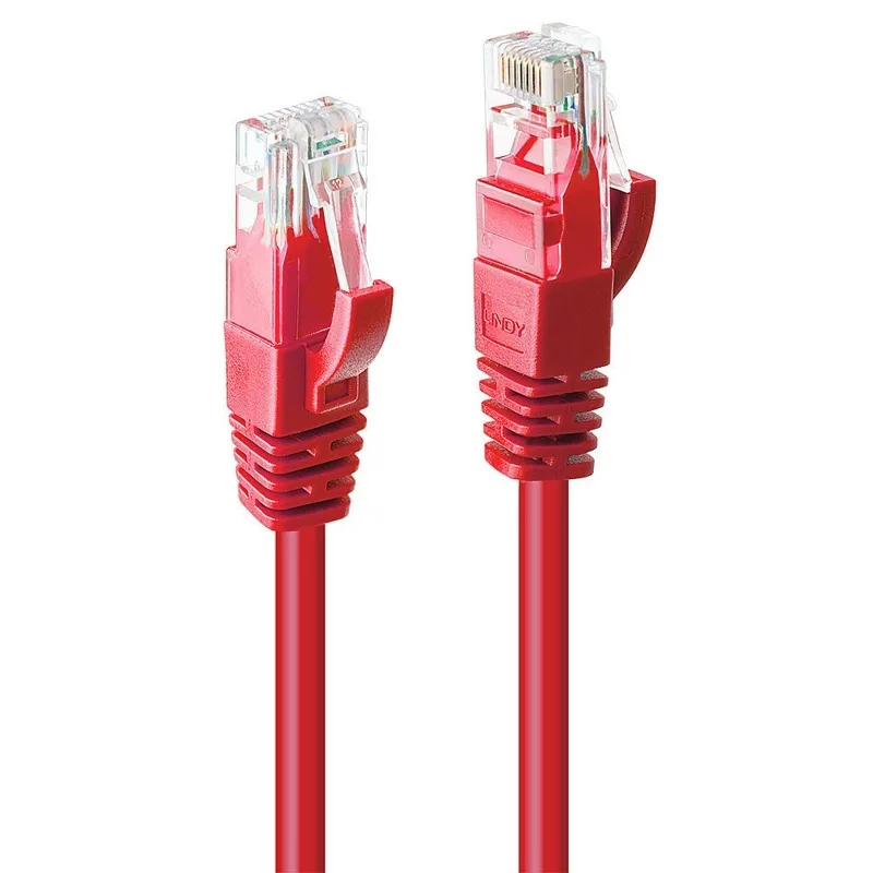 Lindy U/UTP Καλώδιο Δικτύου Ethernet 10m Κόκκινο 48037 Lindy U/UTP Καλώδιο Δικτύου Ethernet 10m Κόκκινο 48037 - Image 1