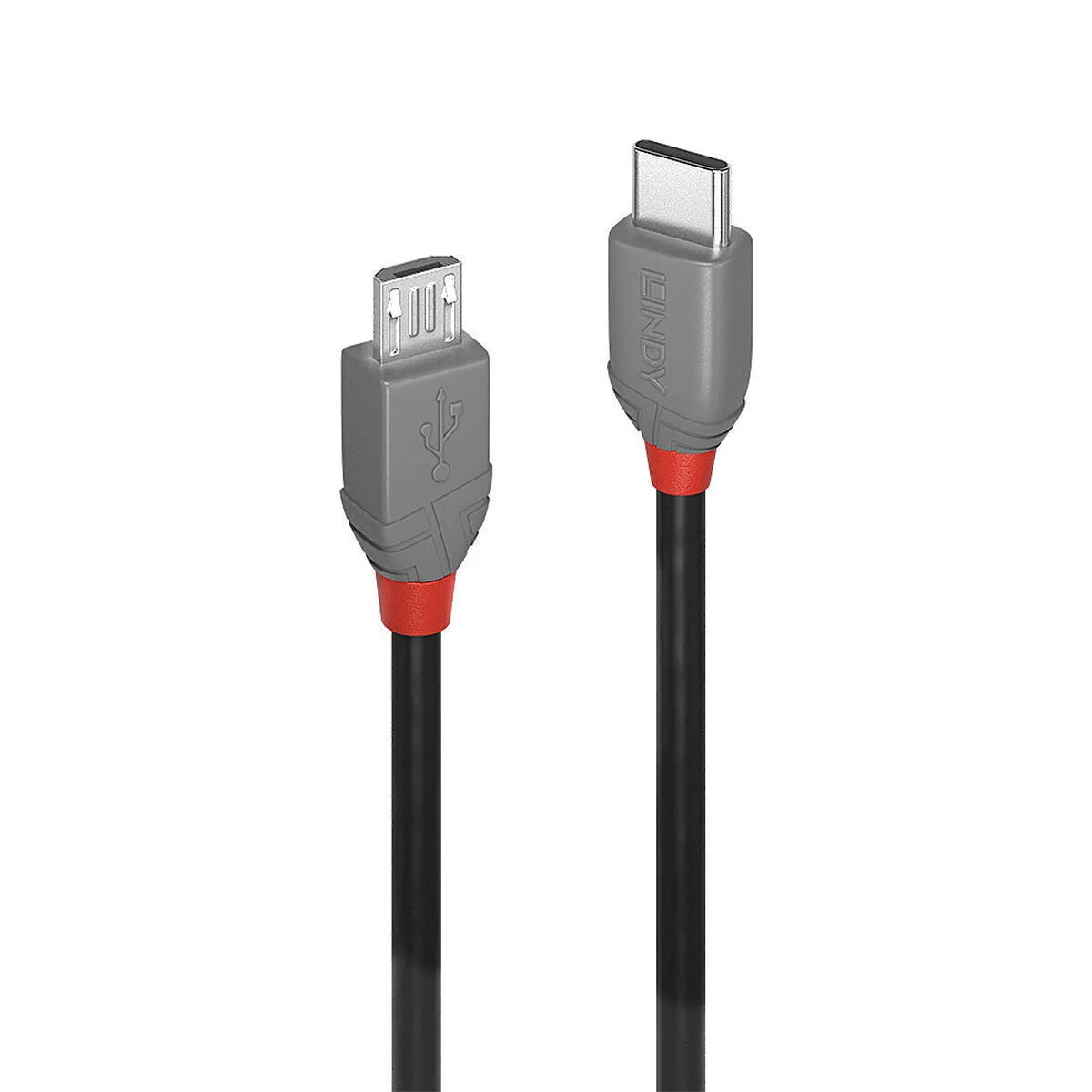 Lindy USB 2.0 Cable USB-A male - Μαύρο 2m 36892 Lindy USB 2.0 Cable USB-A male - Μαύρο 2m 36892 - Image 1