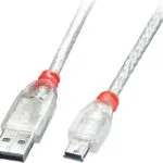 Lindy USB 2.0 Cable USB-A male - mini USB-B male 0.5m (41781)