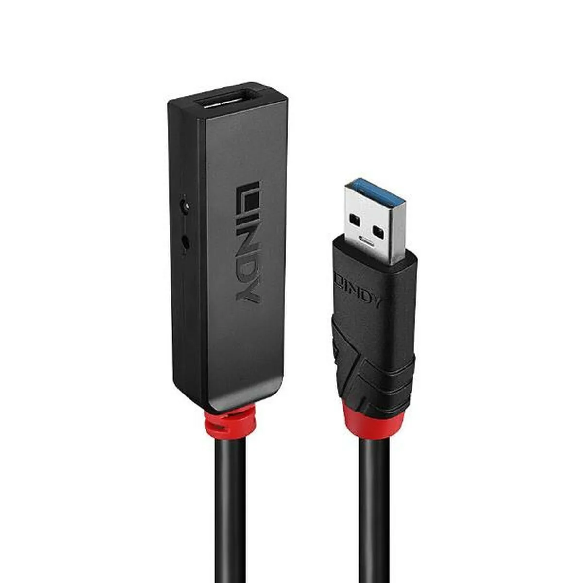 Lindy USB 2.0 Cable USB-A male - USB-A female 8m 43402 Lindy USB 2.0 Cable USB-A male - USB-A female 8m 43402 - Image 1