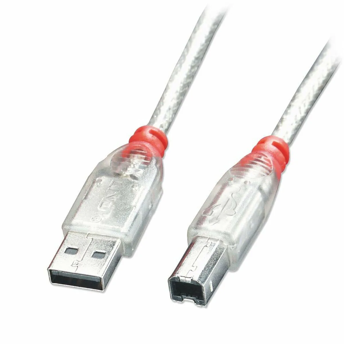 Lindy USB 2.0 Cable USB-A male - USB-B male 3m (41754) Lindy USB 2.0 Cable USB-A male - USB-B male 3m (41754) - Image 1
