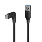 Lindy USB 2.0 Cable USB-C male - USB-A 15W PD Μαύρο 0.5m 32012