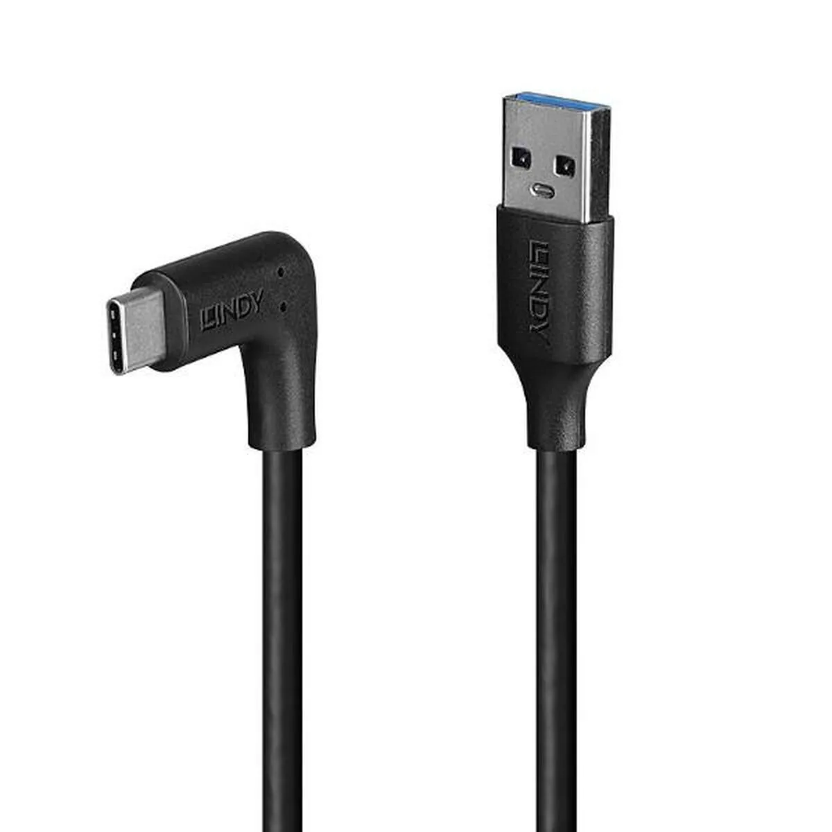 Lindy USB 2.0 Cable USB-C male - USB-A 15W PD Μαύρο 0.5m 32012 Lindy USB 2.0 Cable USB-C male - USB-A 15W PD Μαύρο 0.5m 32012 - Image 1