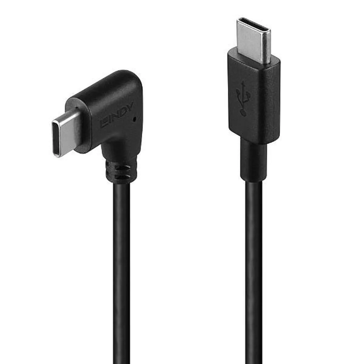 Lindy USB 2.0 Cable USB-C male - USB-C 15W PD Μαύρο 1m 32005 Lindy USB 2.0 Cable USB-C male - USB-C 15W PD Μαύρο 1m 32005 - Image 1