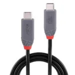Lindy USB 2.0 Cable USB-C male - USB-C 240W PD Μαύρο 1m
