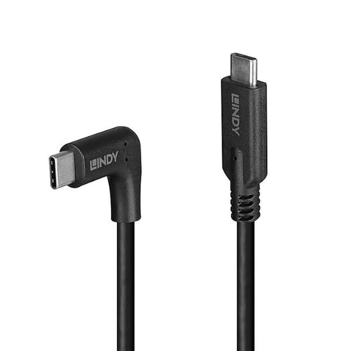 Lindy USB 2.0 Cable USB-C male - USB-C Μαύρο 1m 32019 Lindy USB 2.0 Cable USB-C male - USB-C Μαύρο 1m 32019 - Image 1