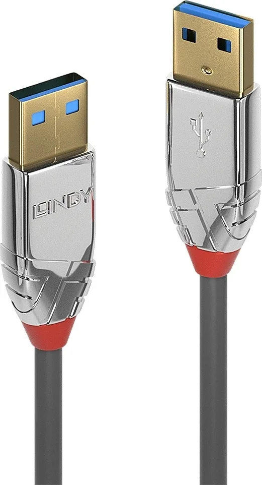 Lindy USB 3.0 Cable USB-A male - USB-A male 1m (36626) Lindy USB 3.0 Cable USB-A male - USB-A male 1m (36626) - Image 1