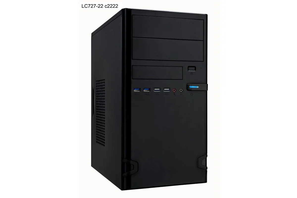 Linkworld Mini Tower Κουτί Υπολογιστή Μαύρο 450W Linkworld Mini Tower Κουτί Υπολογιστή Μαύρο 450W - Image 1