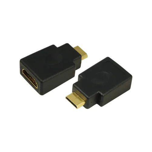 LogiLink AH0009 Μετατροπέας mini HDMI male σε HDMI female 1τμχ LogiLink AH0009 Μετατροπέας mini HDMI male σε HDMI female 1τμχ - Image 1