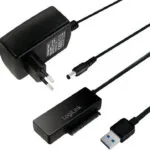 LogiLink AU0050 USB 3.0 to SATA Adapter with OTB Μαύρο
