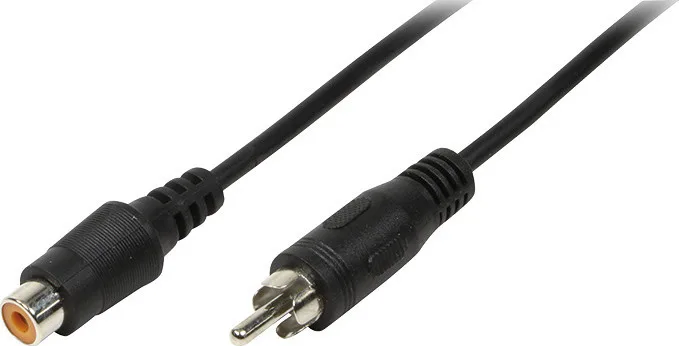 LogiLink Cable RCA male - RCA female 5m CA1032 LogiLink Cable RCA male - RCA female 5m CA1032 - Image 1