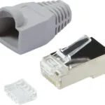 LogiLink Βύσμα RJ-45 male/female 100τμχ Γκρι MP0021