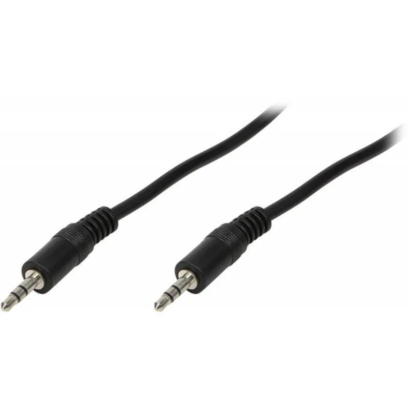 LogiLink Καλώδιο Ήχου 3.5mm male - 3.5mm male Μαύρο 1m CA1049 LogiLink Καλώδιο Ήχου 3.5mm male - 3.5mm male Μαύρο 1m CA1049 - Image 1