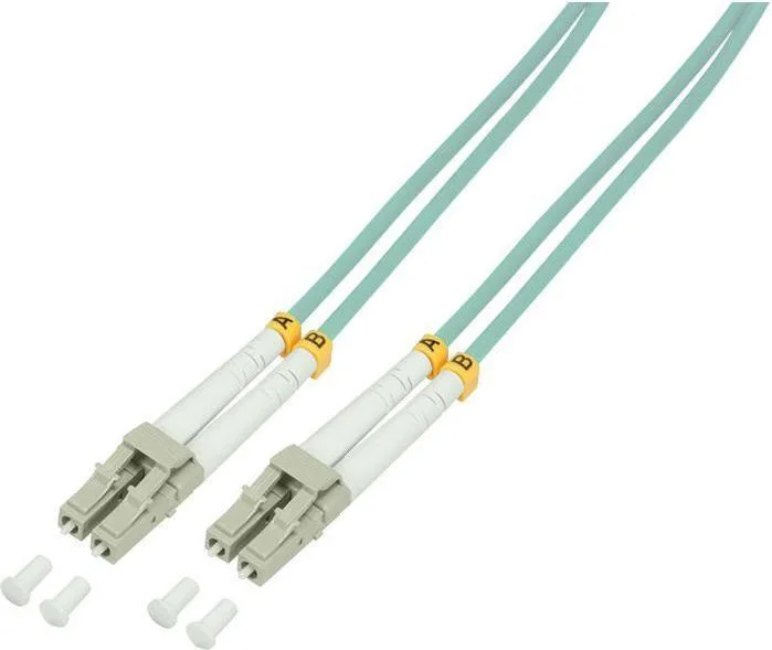 LogiLink Καλώδιο Οπτικής Ίνας LC-LC 0.5m Τιρκουάζ FP3LC00 LogiLink Καλώδιο Οπτικής Ίνας LC-LC 0.5m Τιρκουάζ FP3LC00 - Image 1