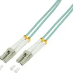 LogiLink Καλώδιο Οπτικής Ίνας LC-LC 2m Τιρκουάζ FP3LC02
