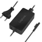 LogiLink Φορτιστής Laptop 44W 15V για Microsoft με Αποσπώμενο Καλώδιο Τροφοδοσίας (PA0197)