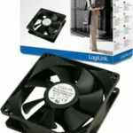 LogiLink FAN101 Case Fan 80mm (2500rpm / 50cfm) Χωρίς Led Φωτισμό και Σύνδεση 4-Pin Molex