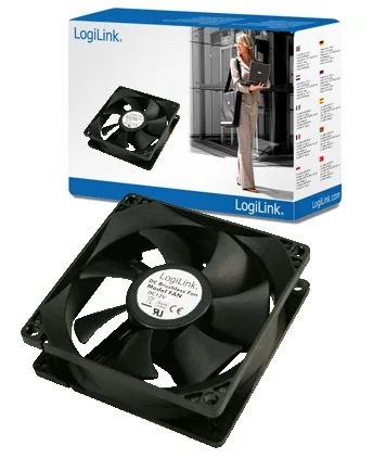 LogiLink FAN103 Case Fan 120mm (2000rpm / 75cfm) Χωρίς Led Φωτισμό και Σύνδεση 4-Pin Molex LogiLink FAN103 Case Fan 120mm (2000rpm / 75cfm) Χωρίς Led Φωτισμό και Σύνδεση 4-Pin Molex - Image 1
