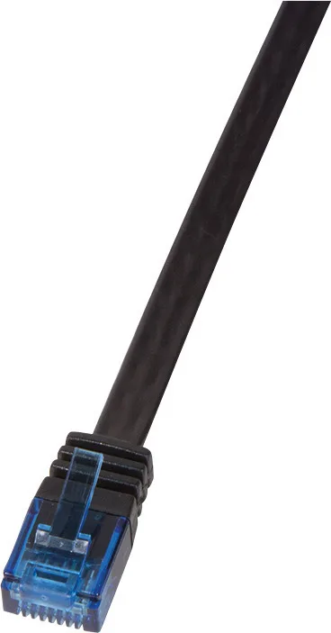 LogiLink Flat U/UTP Cat.6 (Gigabit) Καλώδιο Δικτύου Ethernet 0.5m Μαύρο CF2023U LogiLink Flat U/UTP Cat.6 (Gigabit) Καλώδιο Δικτύου Ethernet 0.5m Μαύρο CF2023U - Image 1