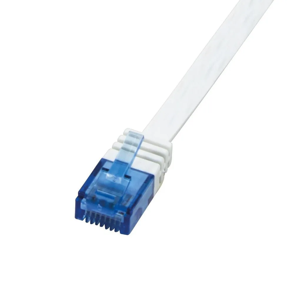 LogiLink Flat U/UTP Cat.6 (Gigabit) Καλώδιο Δικτύου Ethernet 10m Λευκό CF2091U LogiLink Flat U/UTP Cat.6 (Gigabit) Καλώδιο Δικτύου Ethernet 10m Λευκό CF2091U - Image 1