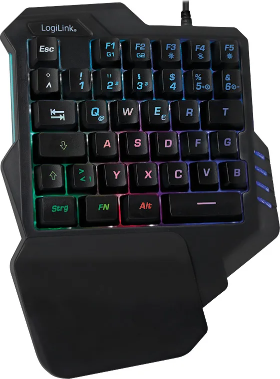 LogiLink ID0181 Gaming KeyPad με RGB φωτισμό (Αγγλικό US) LogiLink ID0181 Gaming KeyPad με RGB φωτισμό (Αγγλικό US) - Image 1