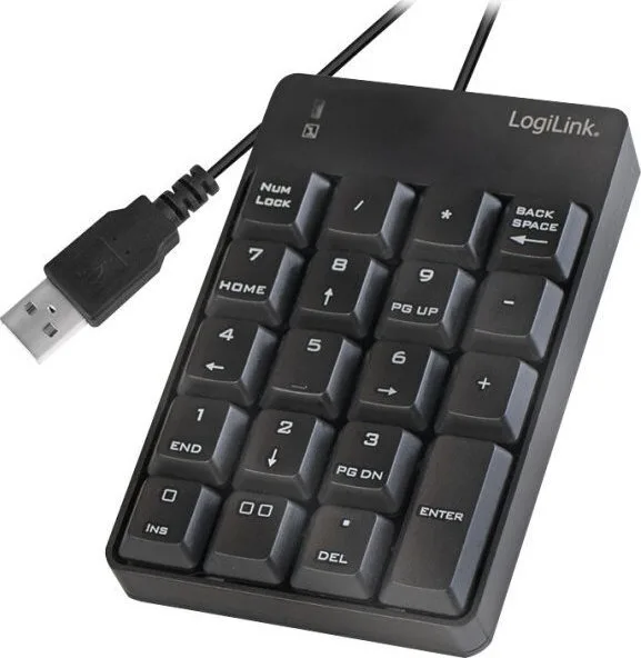 LogiLink ID0184 Αριθμητικό Πληκτρολόγιο LogiLink ID0184 Αριθμητικό Πληκτρολόγιο - Image 1
