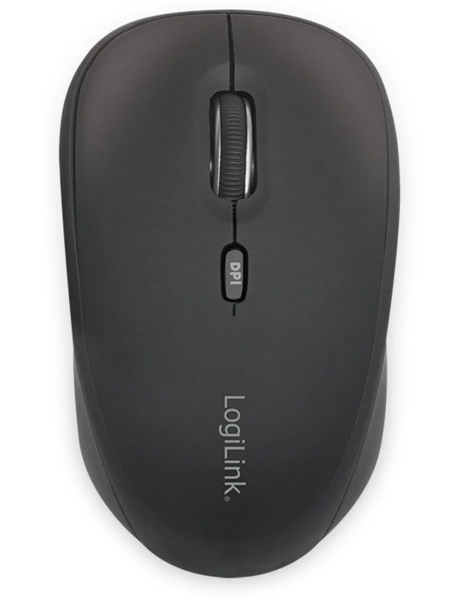 LogiLink ID0193 Ασύρματο Ποντίκι Μαύρο LogiLink ID0193 Ασύρματο Ποντίκι Μαύρο - Image 1