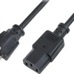 LogiLink IEC C13 - Schuko Cable 1.8m Μαύρο CP099