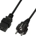 LogiLink IEC C19 - Schuko Cable 1.8m Μαύρο CP152