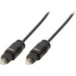 LogiLink Optical Audio Cable TOS male - TOS male Μαύρο 0.5m (CA1005)