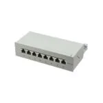 LogiLink Patch Panel για Rack 1U 8 Θυρών cat6a Γκρι NP0018