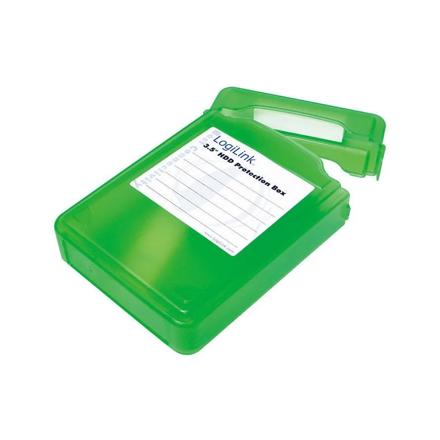 LogiLink Protection Box for 3.5" Πράσινο UA0133G LogiLink Protection Box for 3.5" Πράσινο UA0133G - Image 1