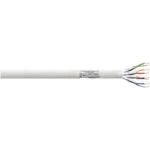 LogiLink S/FTP Cat.6 (Gigabit) Καλώδιο Δικτύου Ethernet χωρίς ακροδέκτες 100m Γκρι CP2100S