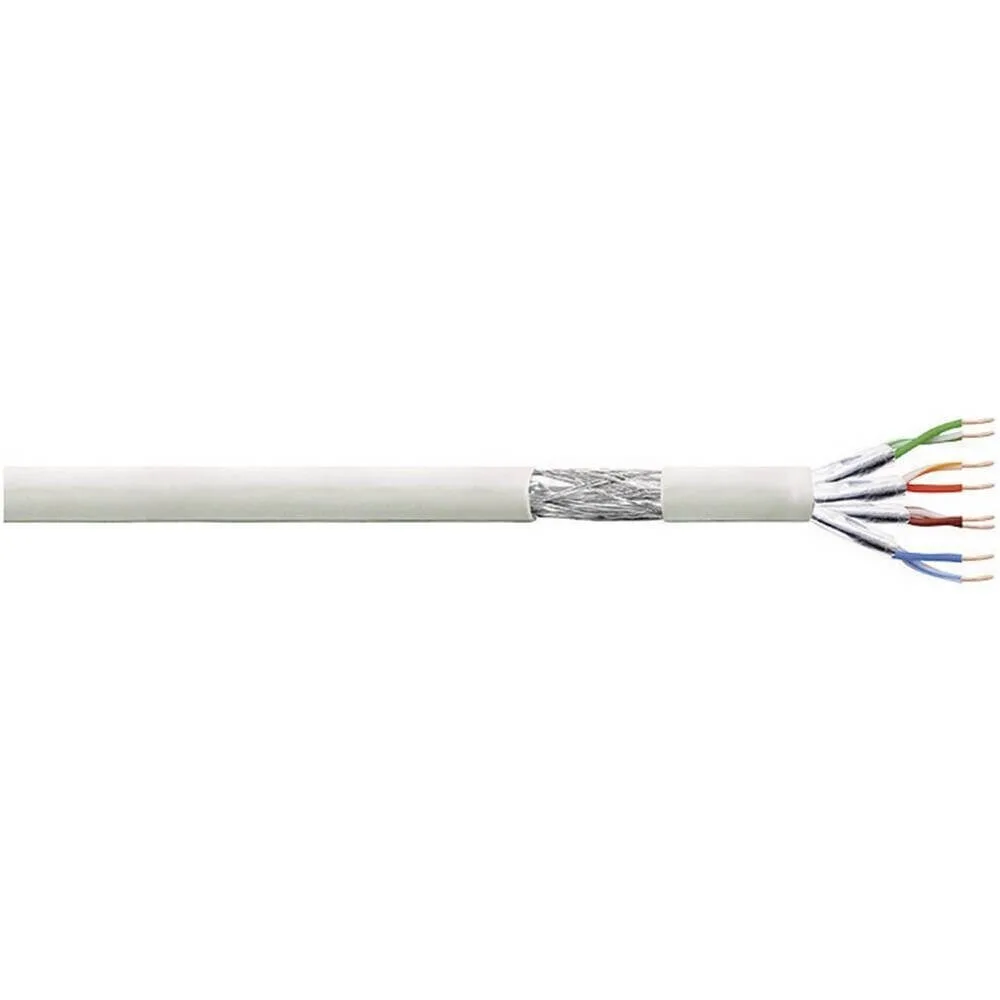 LogiLink S/FTP Cat.6 (Gigabit) Καλώδιο Δικτύου Ethernet χωρίς ακροδέκτες 100m Γκρι CP2100S LogiLink S/FTP Cat.6 (Gigabit) Καλώδιο Δικτύου Ethernet χωρίς ακροδέκτες 100m Γκρι CP2100S - Image 1